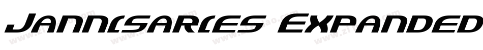 Jannisaries Expanded字体转换